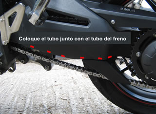 Scottoiler tubos - Triumph Tiger 1050 Sport